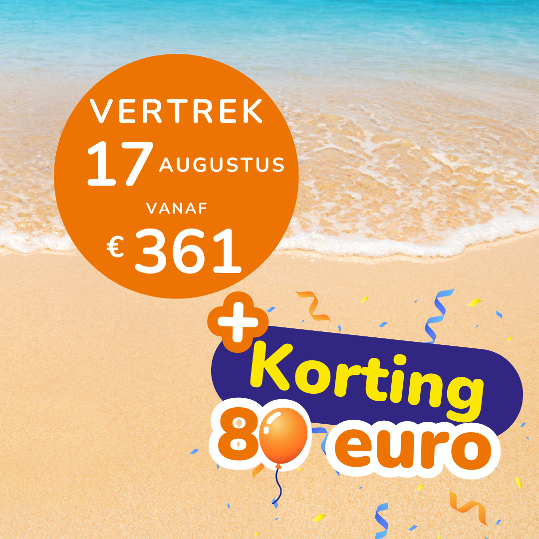 Vertrek 17 augustus