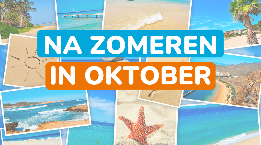 na zomeren in oktober