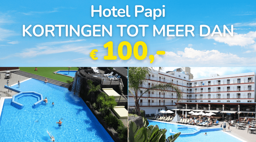 Hotel Papi in prijs verlaagd: kortingen tot meer dan € 100,-