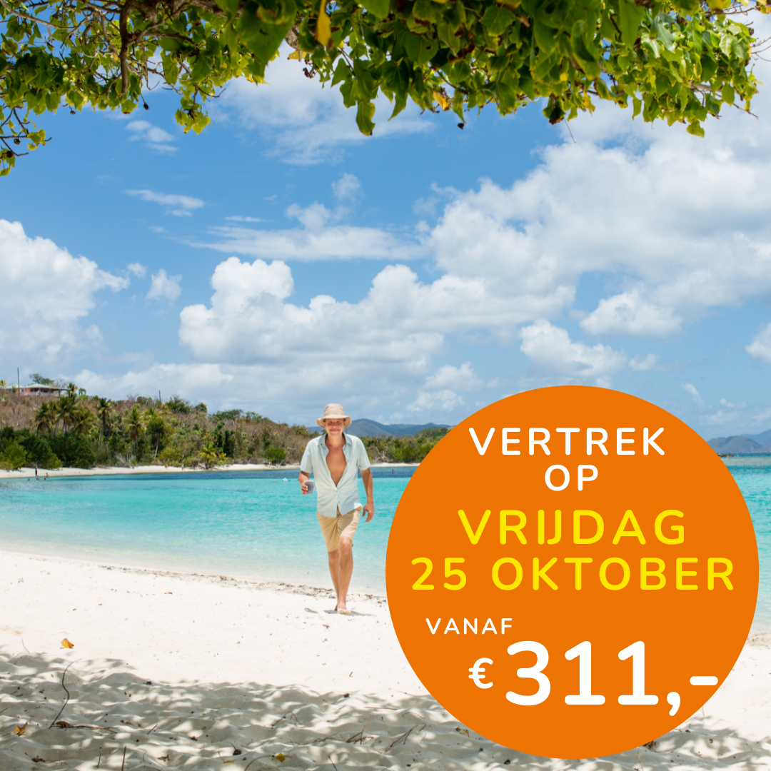 vertrek 25 oktober