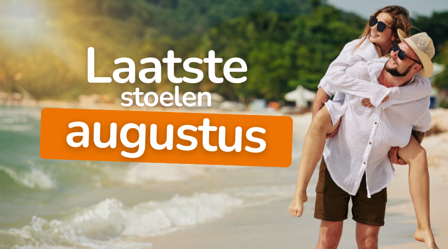 Laatste stoelen augustus