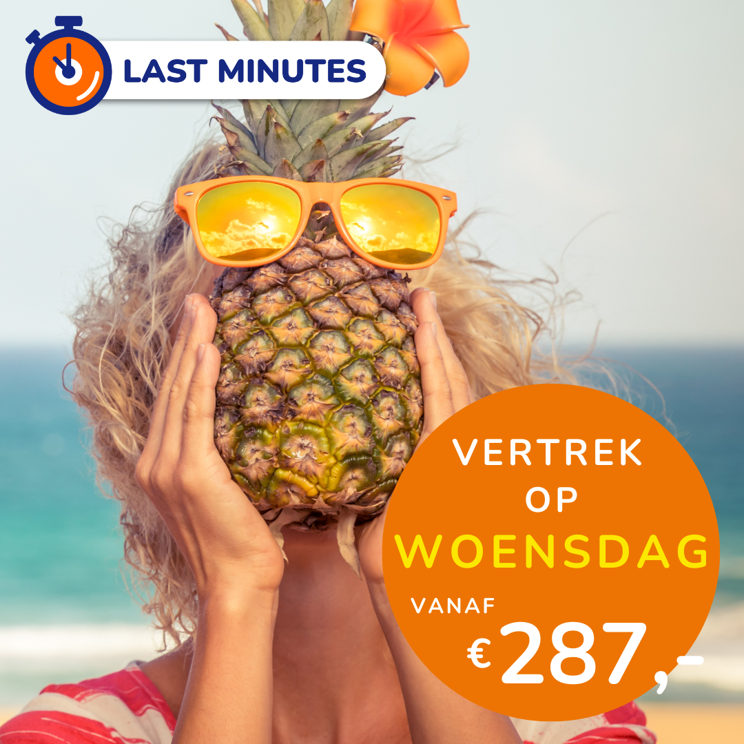Vertrek op woensdag
