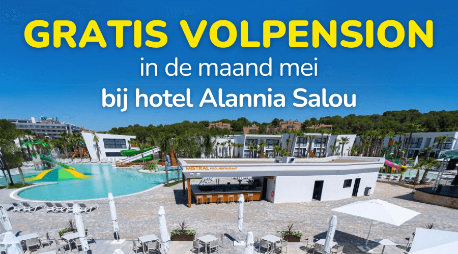 Gratis volpension in de maand mei bij het hotel Alannia Salou