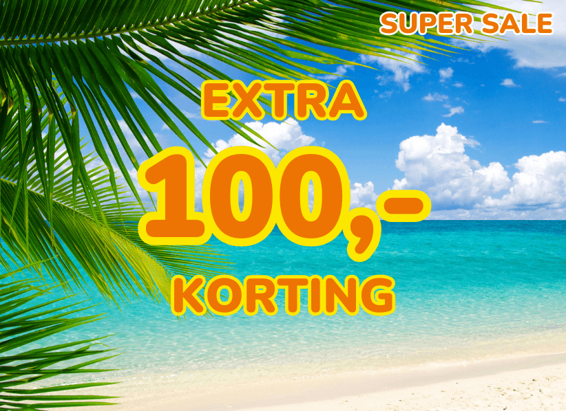 Extra 100,- korting - Solmar